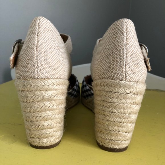 Checkered Wedge Heels - Picture 6 of 6